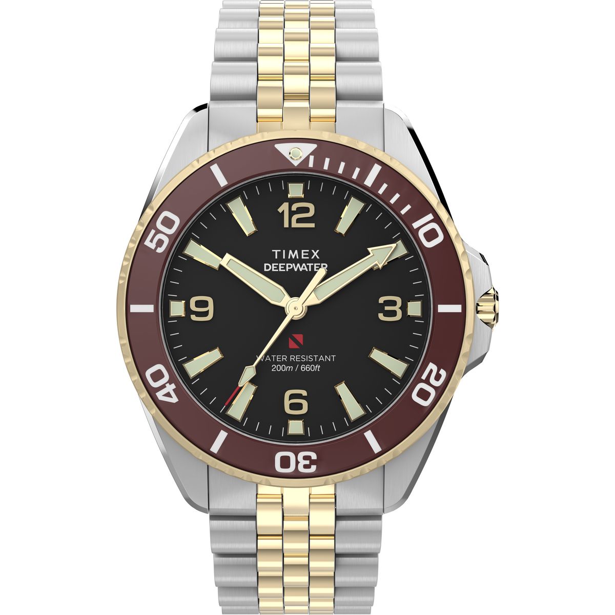 TW2Y64700 Reloj Timex Deepwater de hombre banda de metal