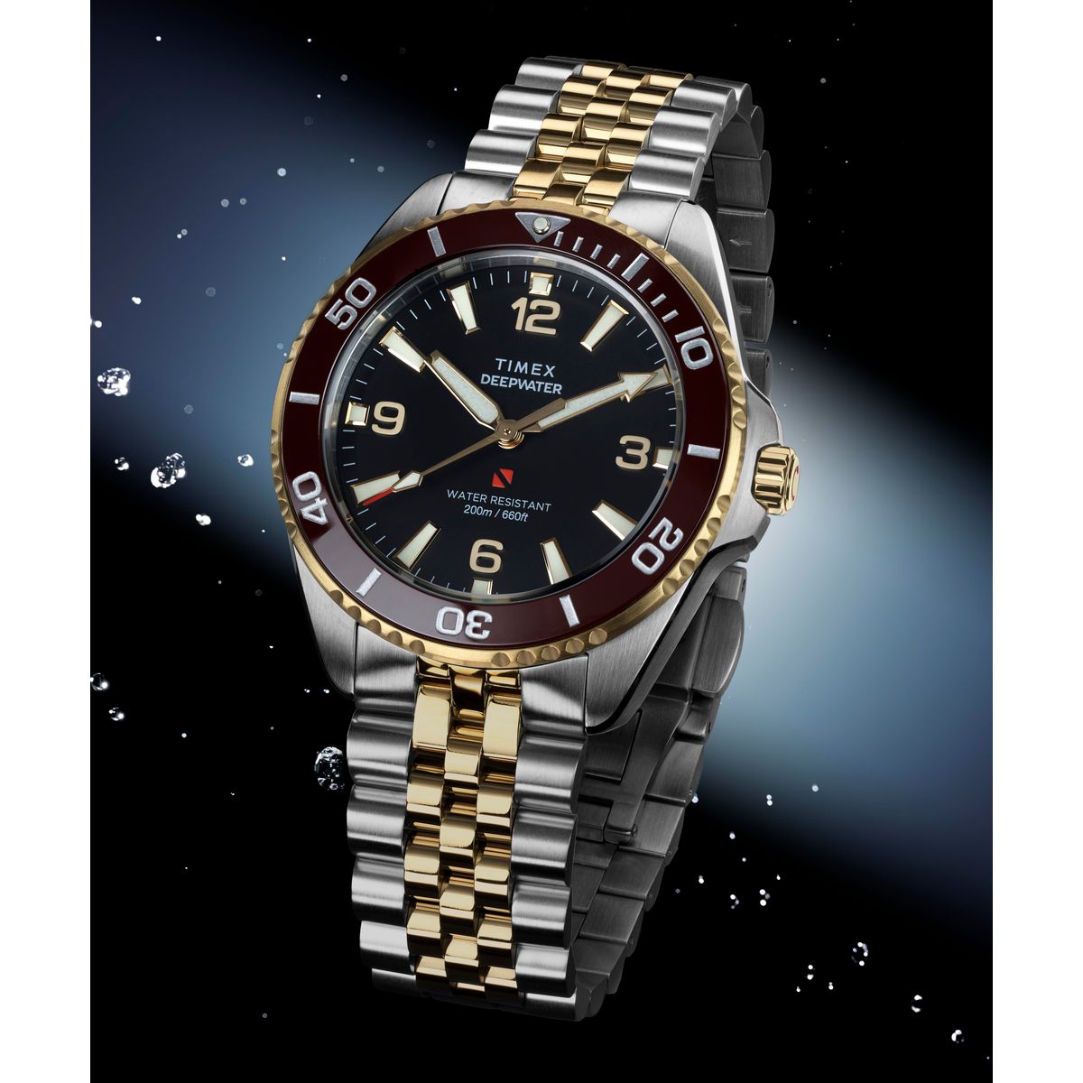 TW2Y64700 Reloj Timex Deepwater de hombre banda de metal
