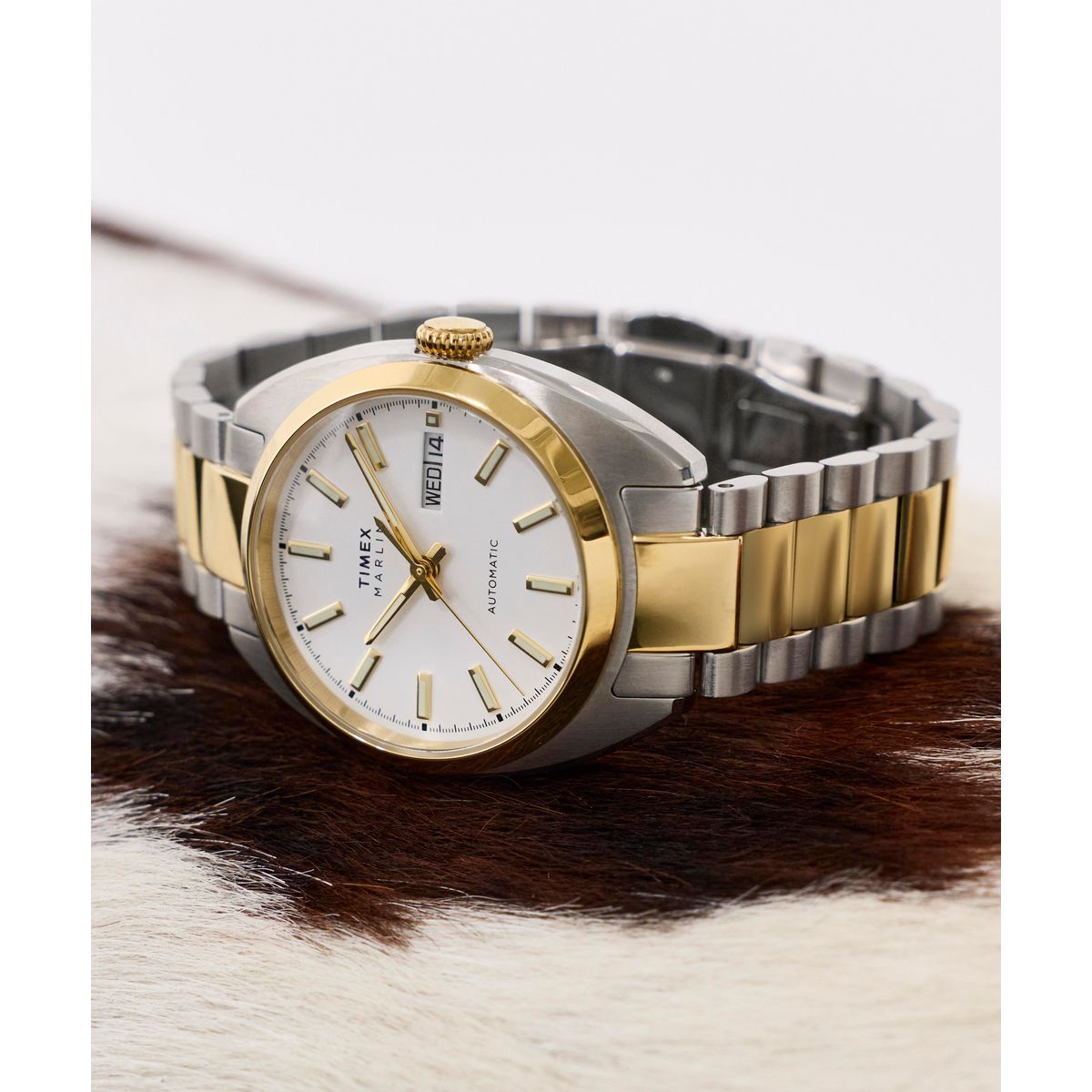 TW2Y65100 Reloj Timex Marlin Draper automático de hombre correa de metal