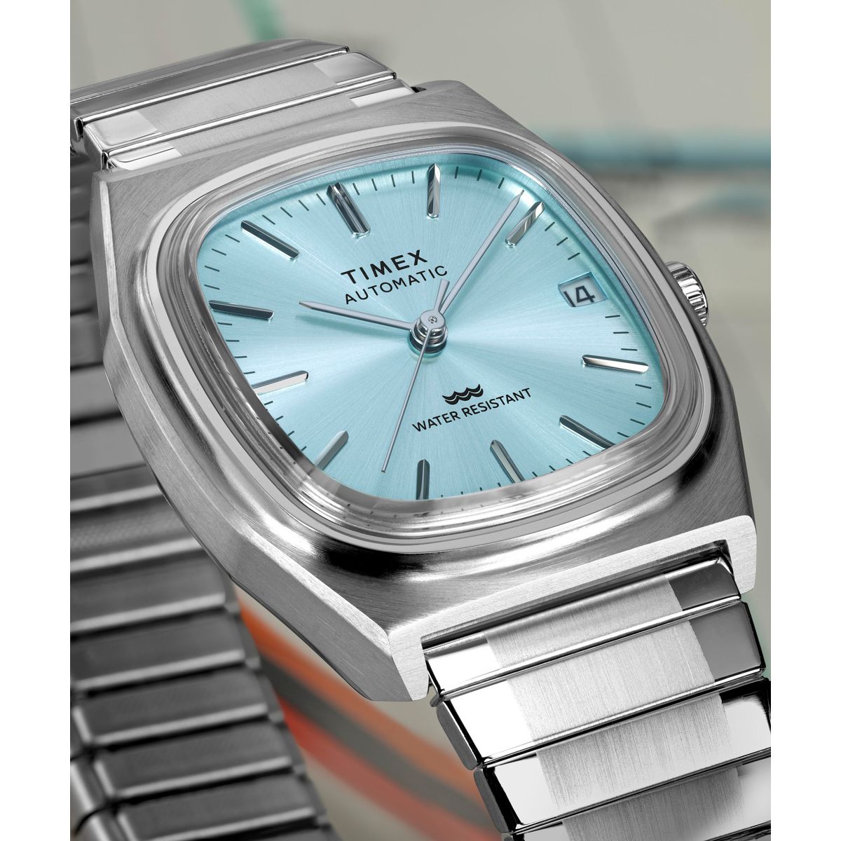 TW2Y66700 Reloj Timex 1983 E Line de hombre correa de metal