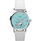 TW2Y68800 Reloj Timex Marlin Snoopy de mujer correa de cuero