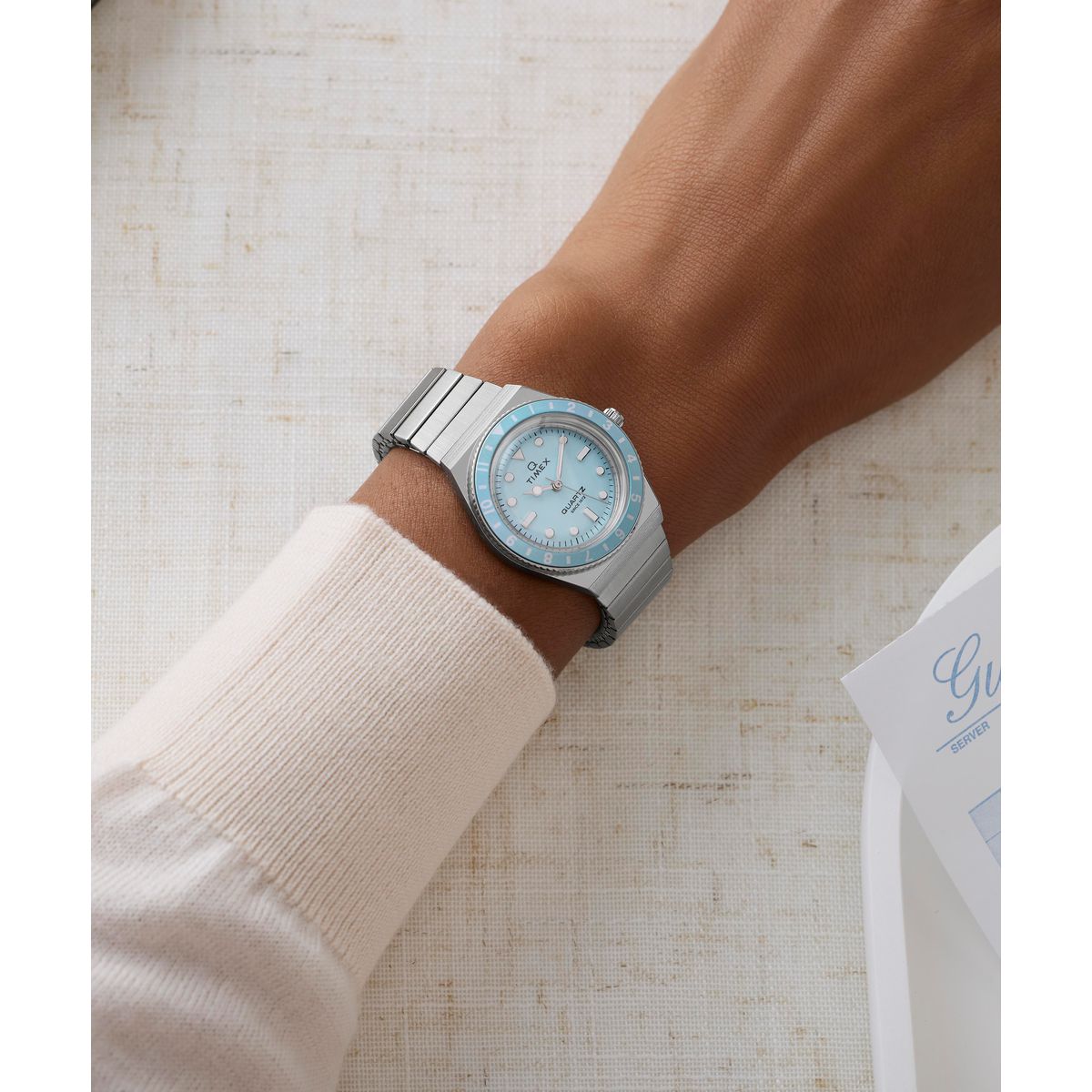 TW2Y77300 Reloj Timex Q Mini de mujer correa de metal