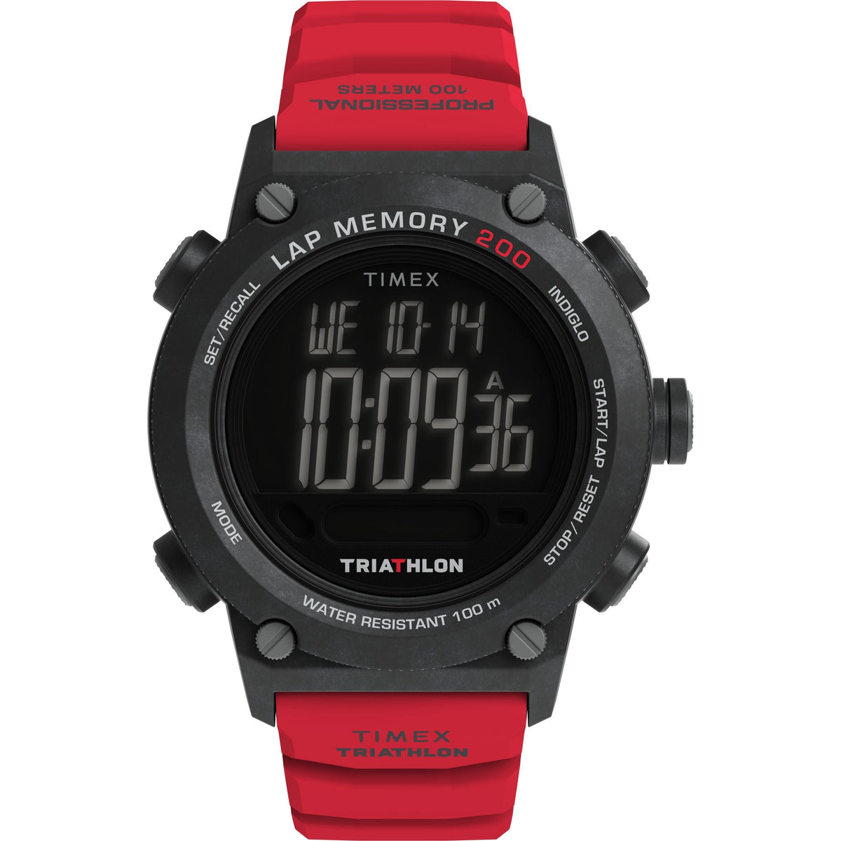 TW5M67000 Reloj Timex Triathlon de hombre correa de resina