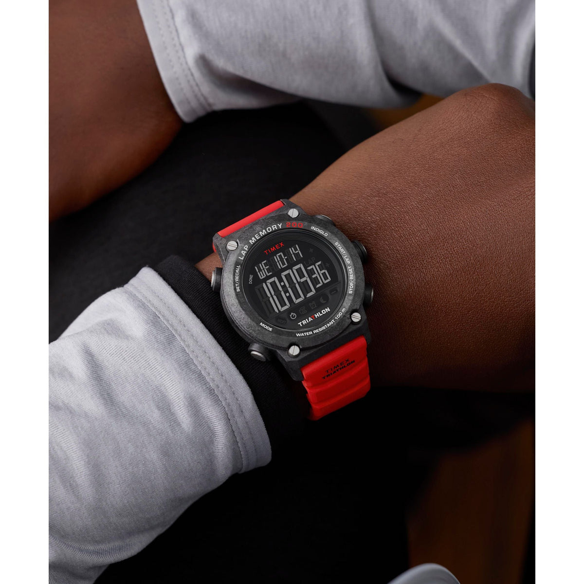 TW5M67000 Reloj Timex Triathlon de hombre correa de resina