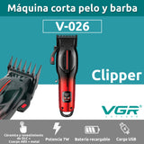 V-026 Máquina Profesional para Corte de Cabello VGR