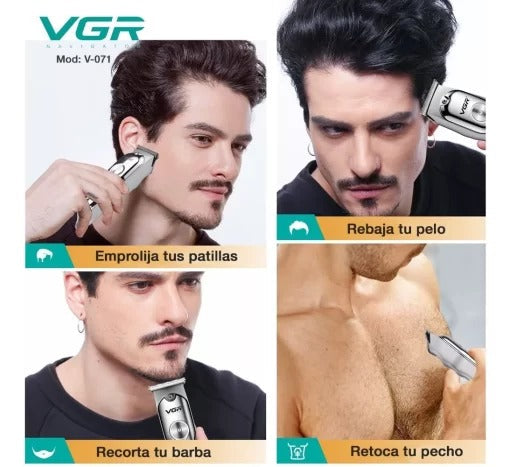 V-071 Rasuradora inalámbrica recargable por USB