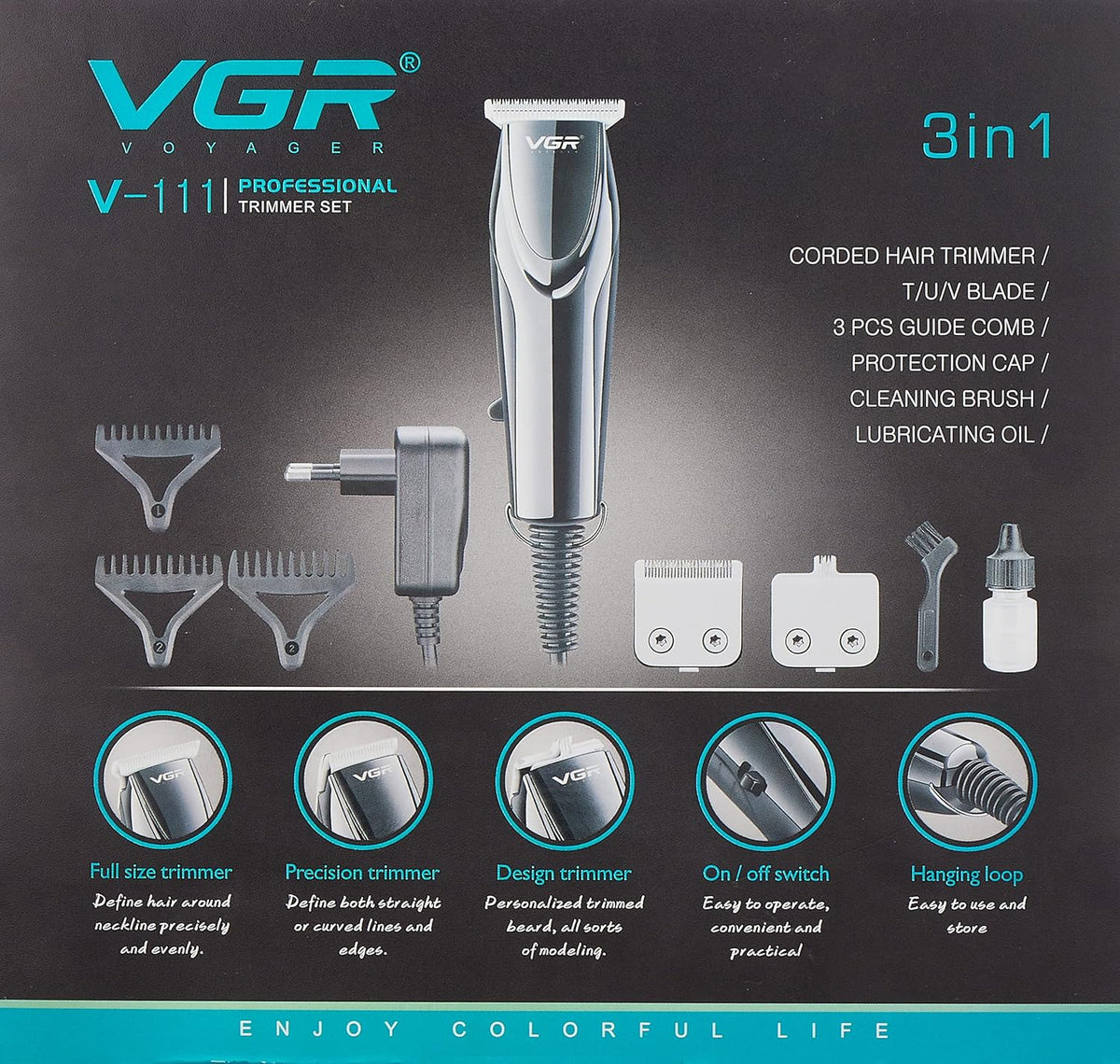 V-111 Cortadora de cabello y barba VGR