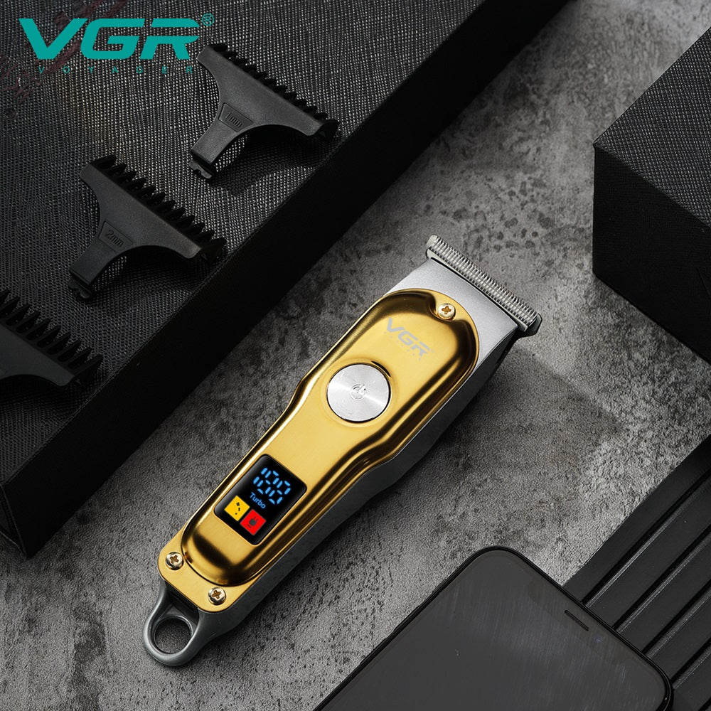 V-290 Rasuradora recargable por USB pantalla LED
