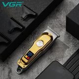 V-290 Rasuradora recargable por USB pantalla LED