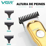 V-290 Rasuradora recargable por USB pantalla LED