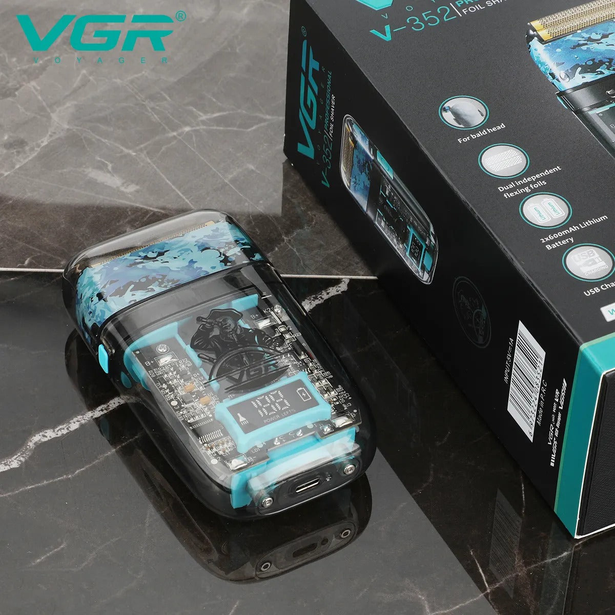 V-352 Afeitadora Eléctrica Hombre impermeable