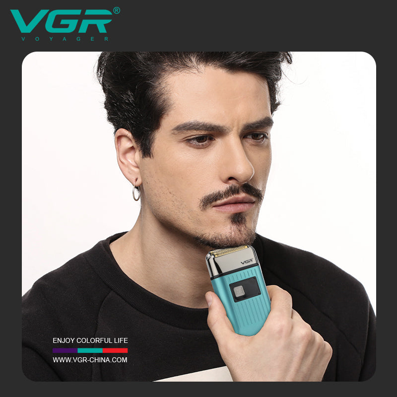 V-357 Rasuradora impermeable recargable por USB pantalla LED