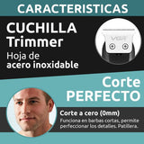 V-918 Rasuradora inalámbrica recargable por USB pantala LED