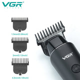 V-937 Rasuradora inalámbrica para cabello recargable por USB pantalla LED