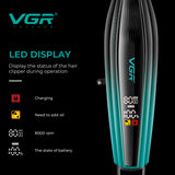 V-974 Cortadora de cabello VGR con pantalla lcd