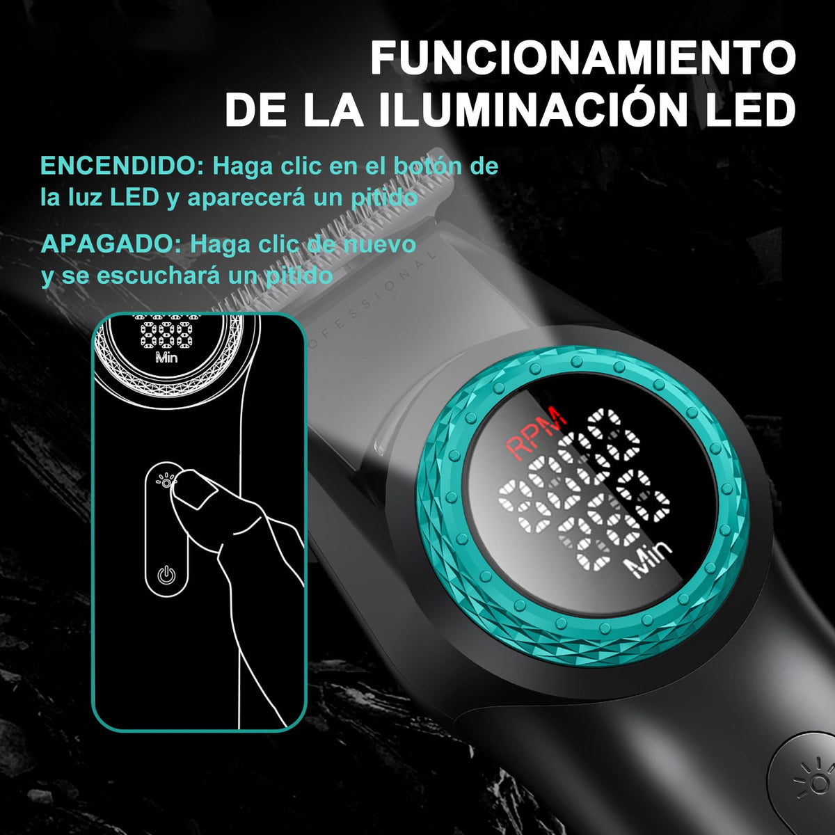 V-977 Recortadora Profesional para Hombre VGR