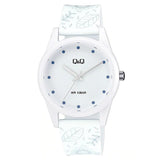 V08A Reloj QQ para señorita pulsera de resina
