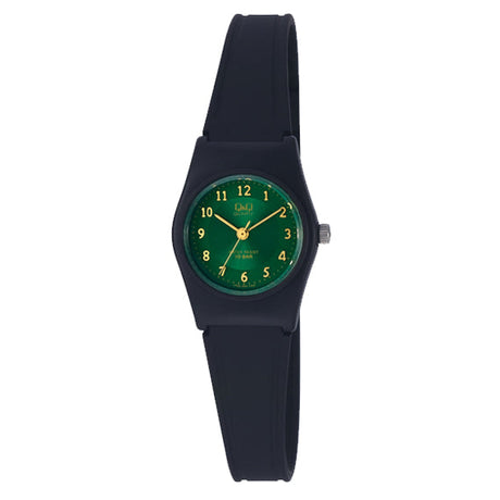 VP35J Reloj QQ para dama pulsera de cuero