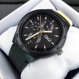 VS54J Reloj QQ Análogo para Hombre Pulsera de Goma