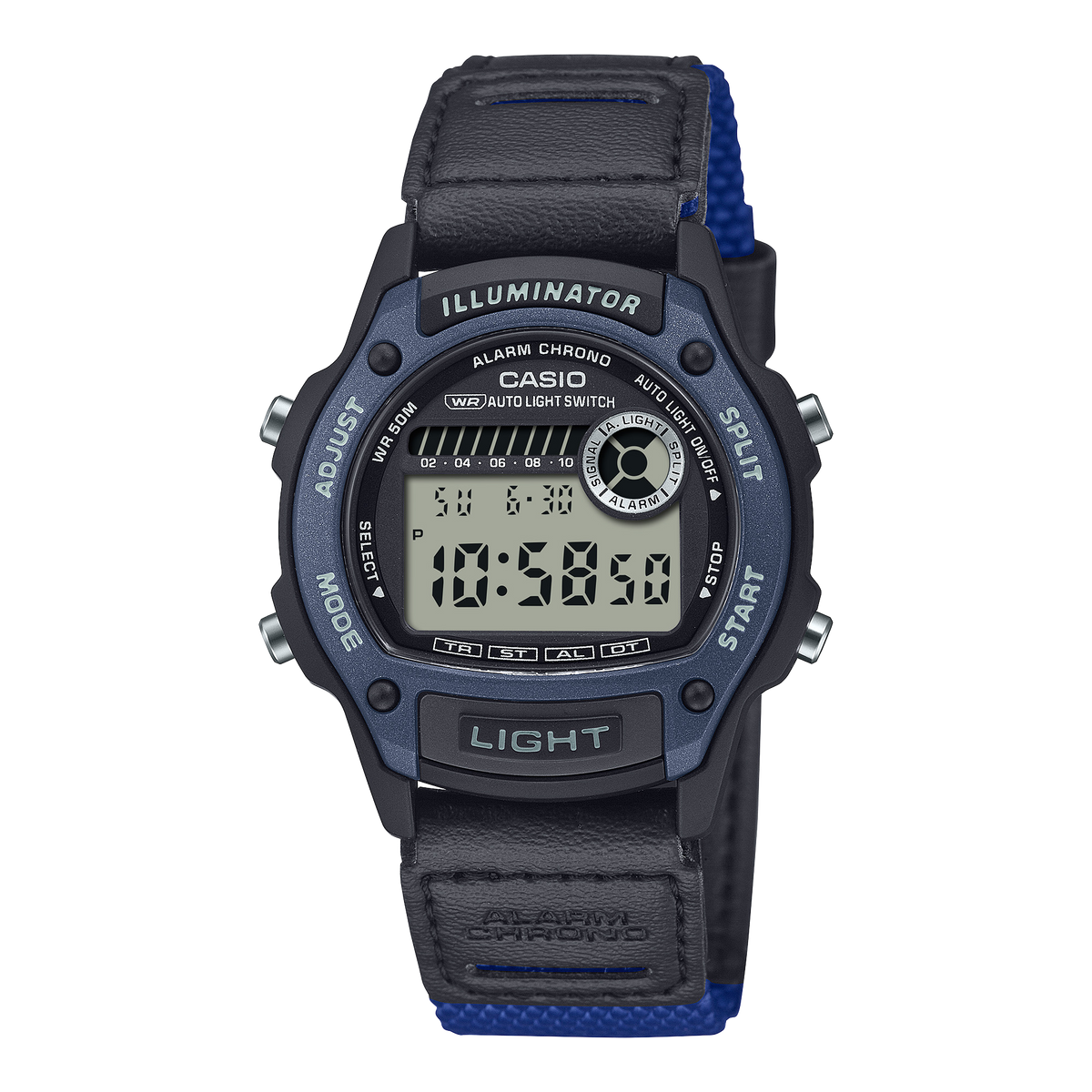 W-220HF Reloj Casio de caballero correa de tela
