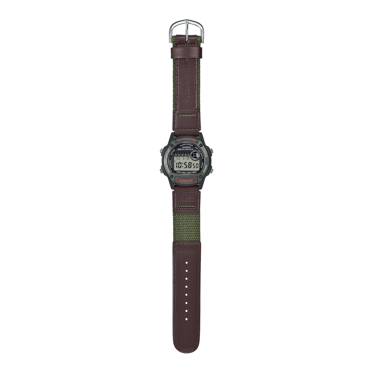 W-220HF Reloj Casio de caballero correa de tela