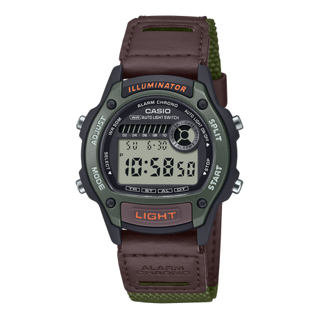 W-220HF Reloj Casio de caballero correa de tela