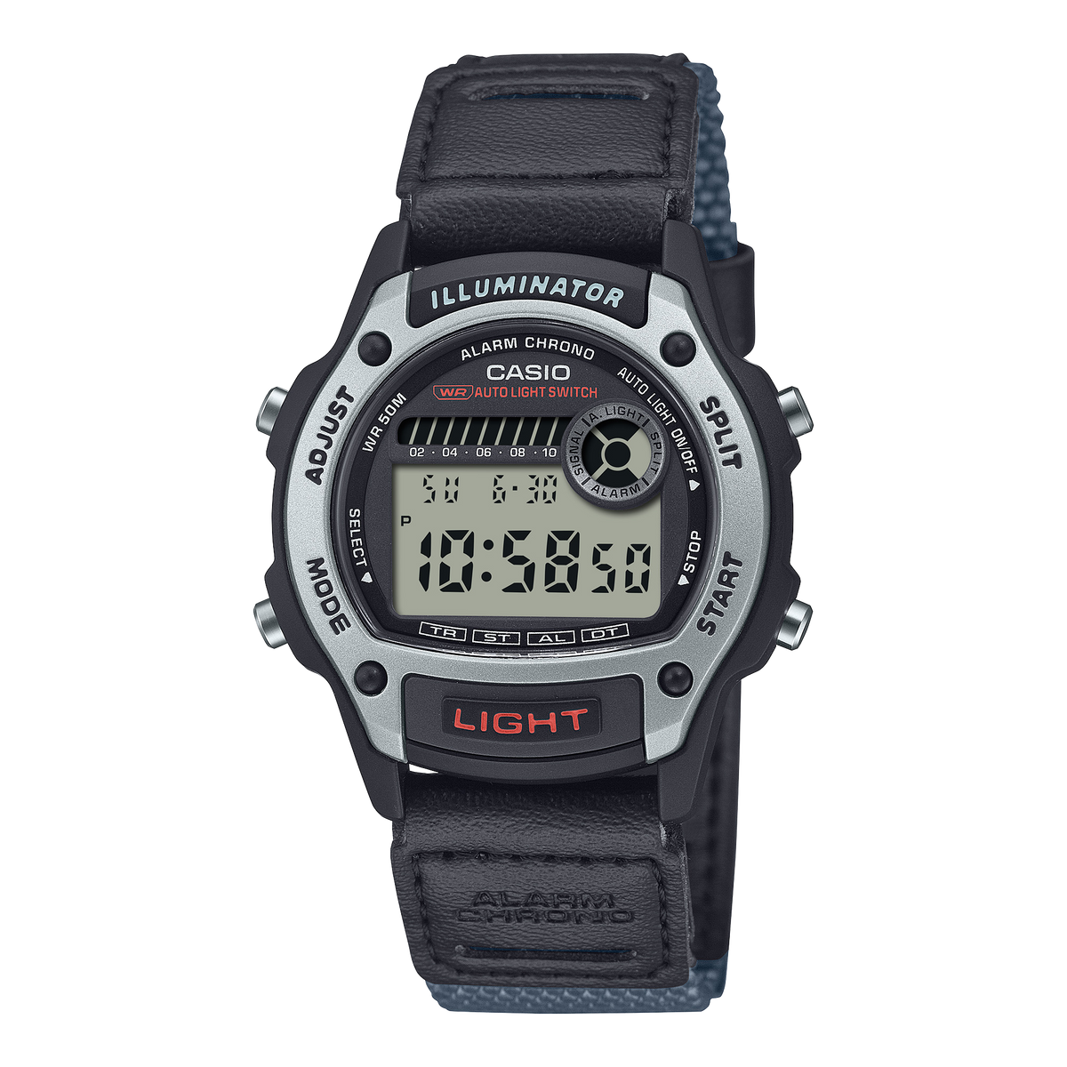 W-220HF Reloj Casio de caballero correa de tela