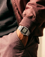 W-800HD-1AV Reloj Casio de hombre correa de metal batería de 10 años