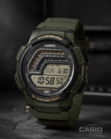 WS-1800 Reloj Casio de hombre correa de resina digital