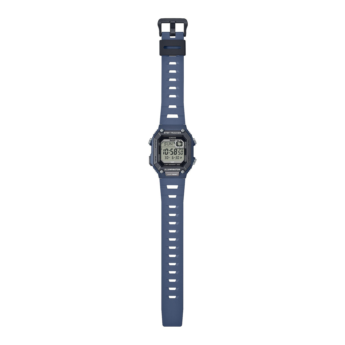 WS-B1000 Reloj Casio Digital Para hombre Pulsera de Caucho