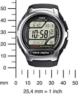 WV-58 Casio Reloj Digital para Caballero Correa de Caucho Wave Ceptor Hora Mundial