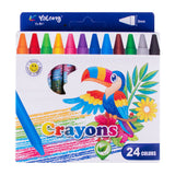 Crayones de cera 24 colores Yalong YL95087-24