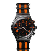 YVB401 Reloj Swatch Garosugil de hombre correa de tela
