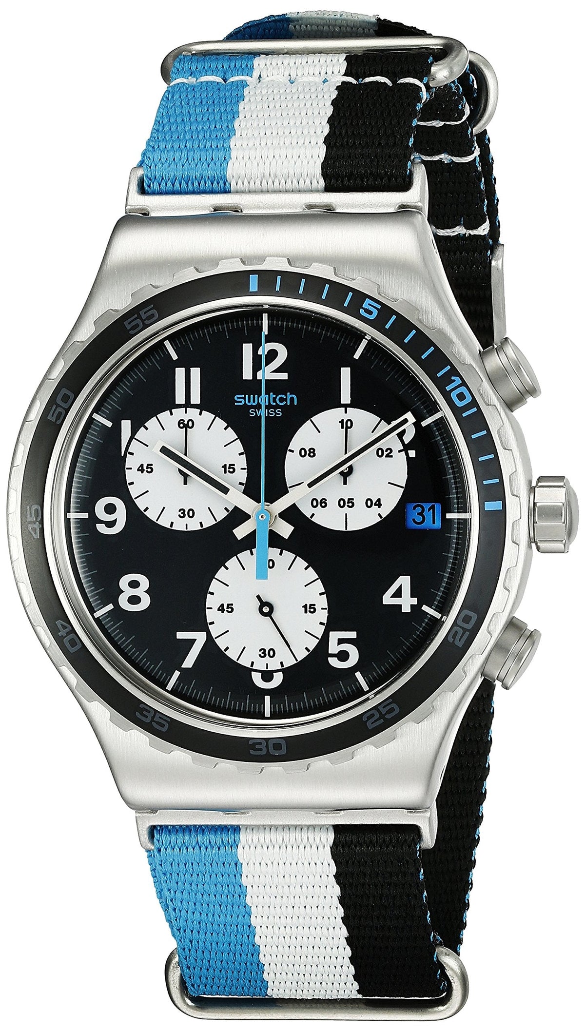 YVS409 Reloj Swatch Skybond de hombre correa de tela