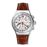 YVS414 Reloj Swatch Back To the Roots de caballero correa de piel
