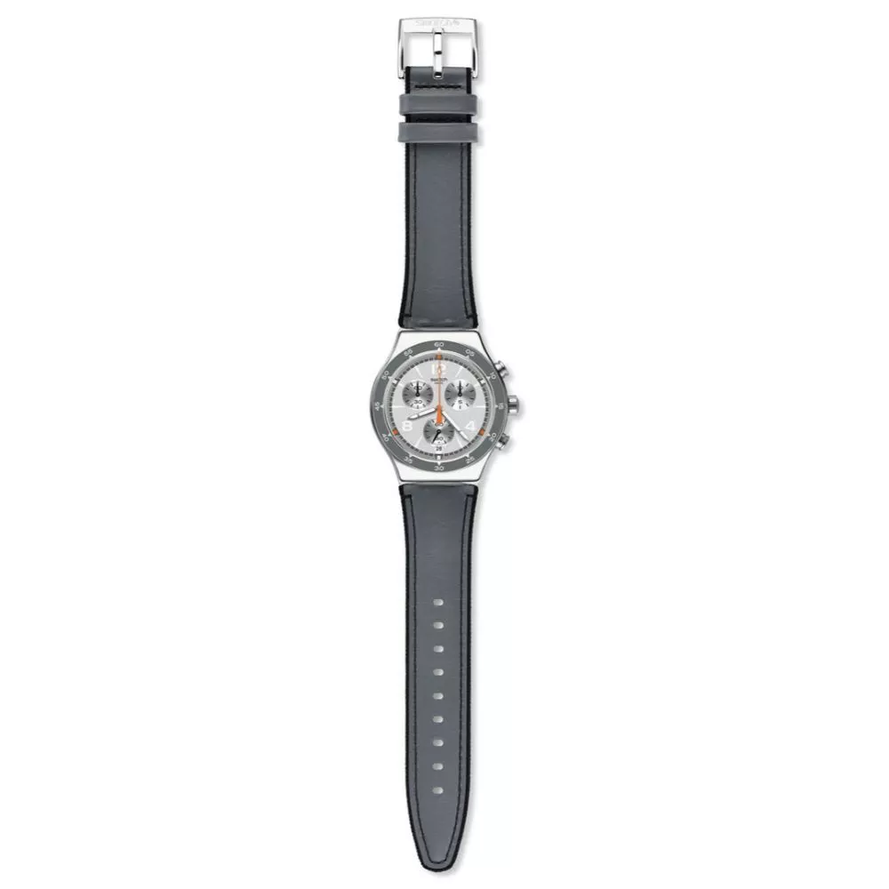 YVS446 Reloj Swatch Irony de caballero banda de piel