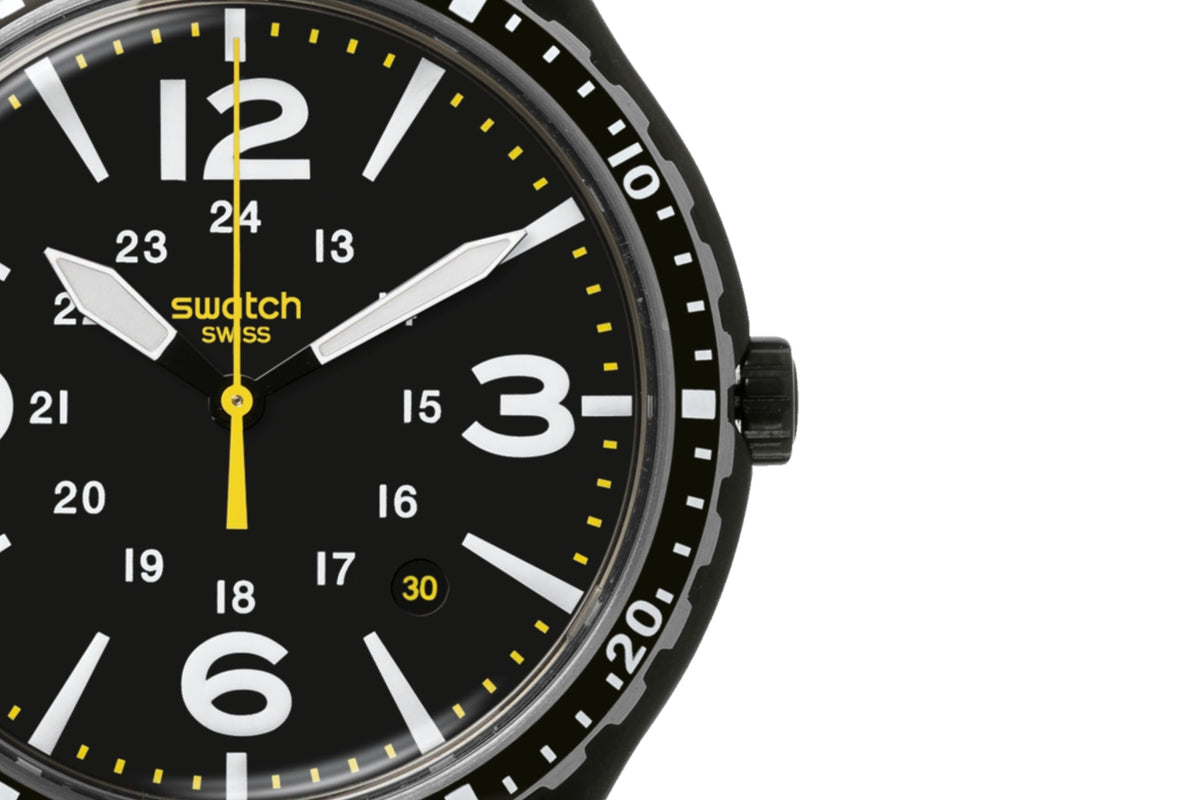 YWB402 Reloj Swatch Special Unit de hombre correa de piel