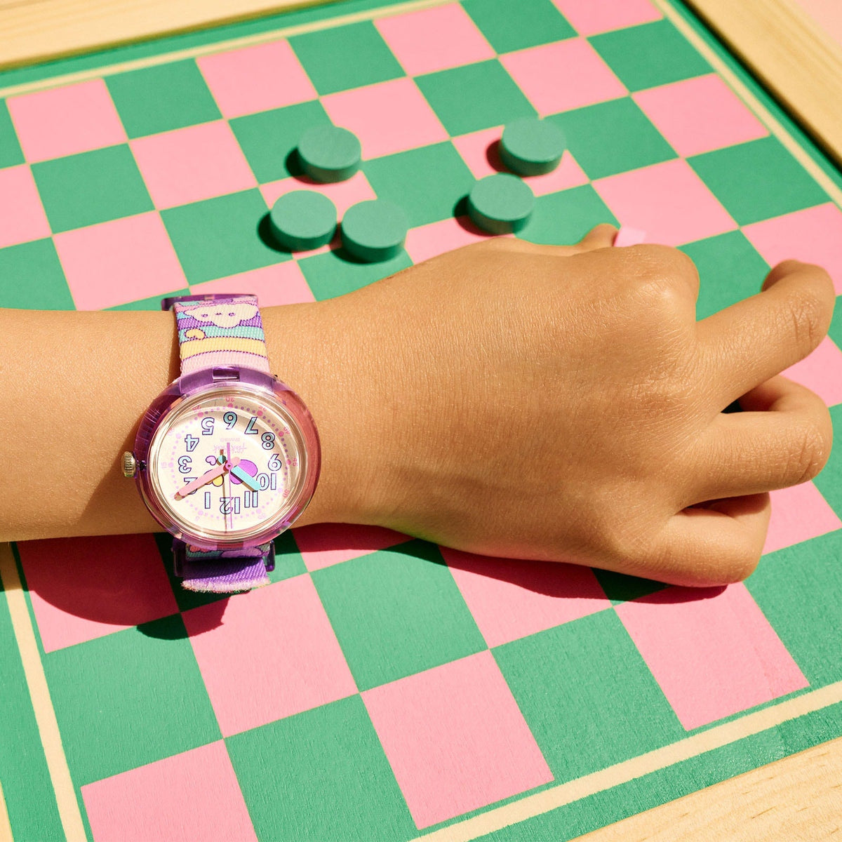 ZFPNP136 Reloj Swatch Flik Flak de niña correa de caucho