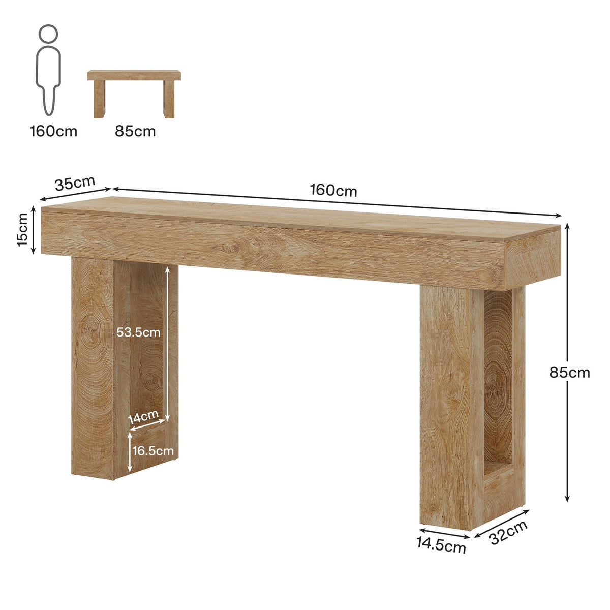 HOGA-JW0908 Mesa Tribesigns de madera