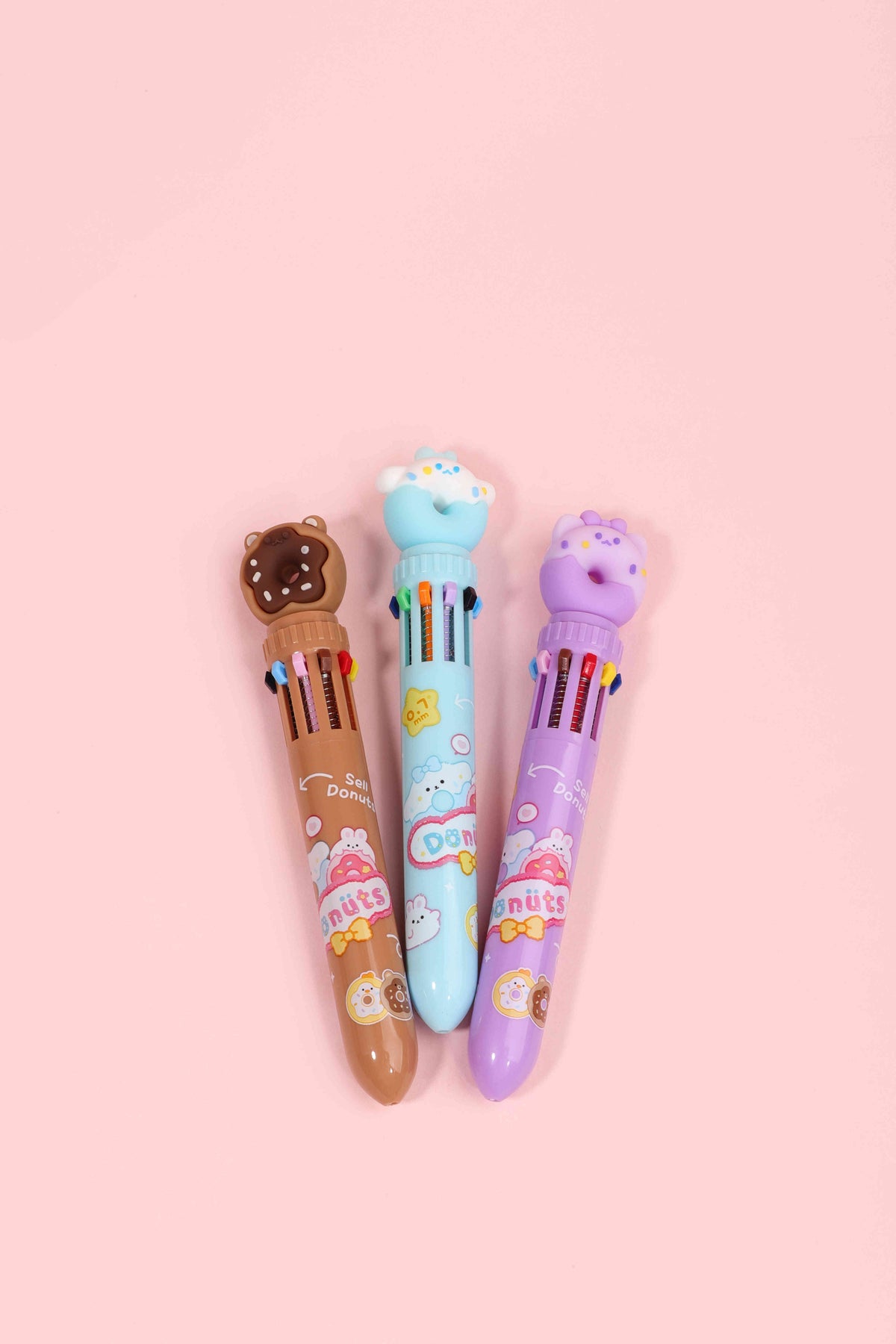 Lapicero con 10 colores Kuki donas kk-6859