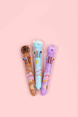 Lapicero con 10 colores Kuki donas kk-6859