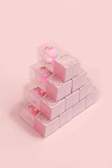 kk-7740 Borrador rosado con conejos Kuki