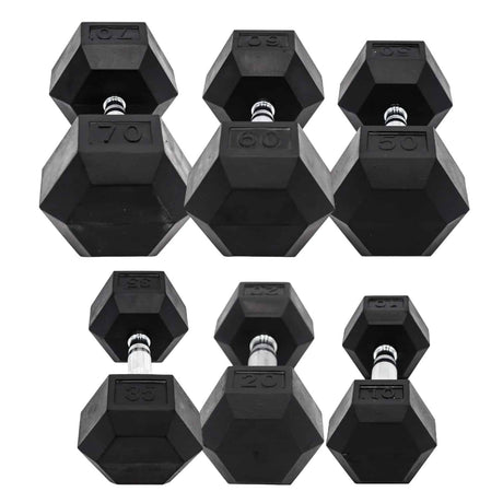 mancuernas hexagonales