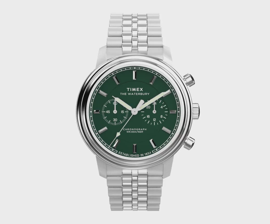 TW2Y23600 Reloj Timex Waterbury de hombre correa de metal