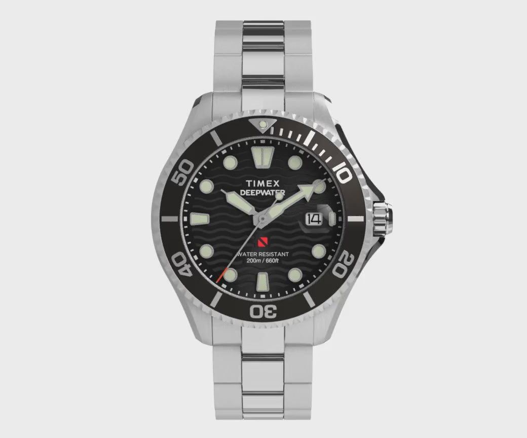 TW2W82000 Reloj Timex Deepwater Meridian 200 de hombre correa de metal