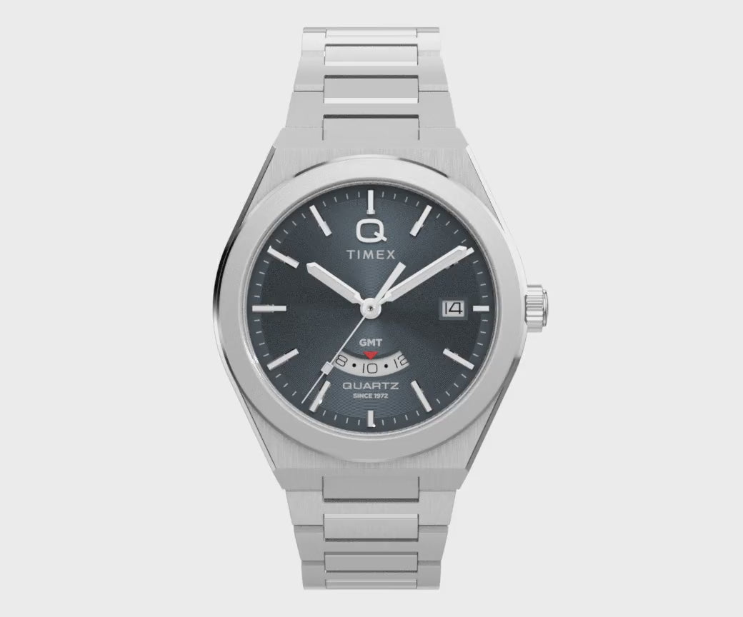 TW2Y12100 Reloj Timex Q Continental de hombre correa de metal
