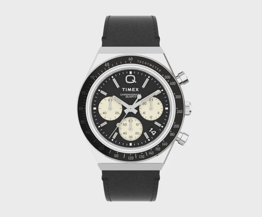 TW2V42700 Reloj Timex Q de hombre correa de cuero