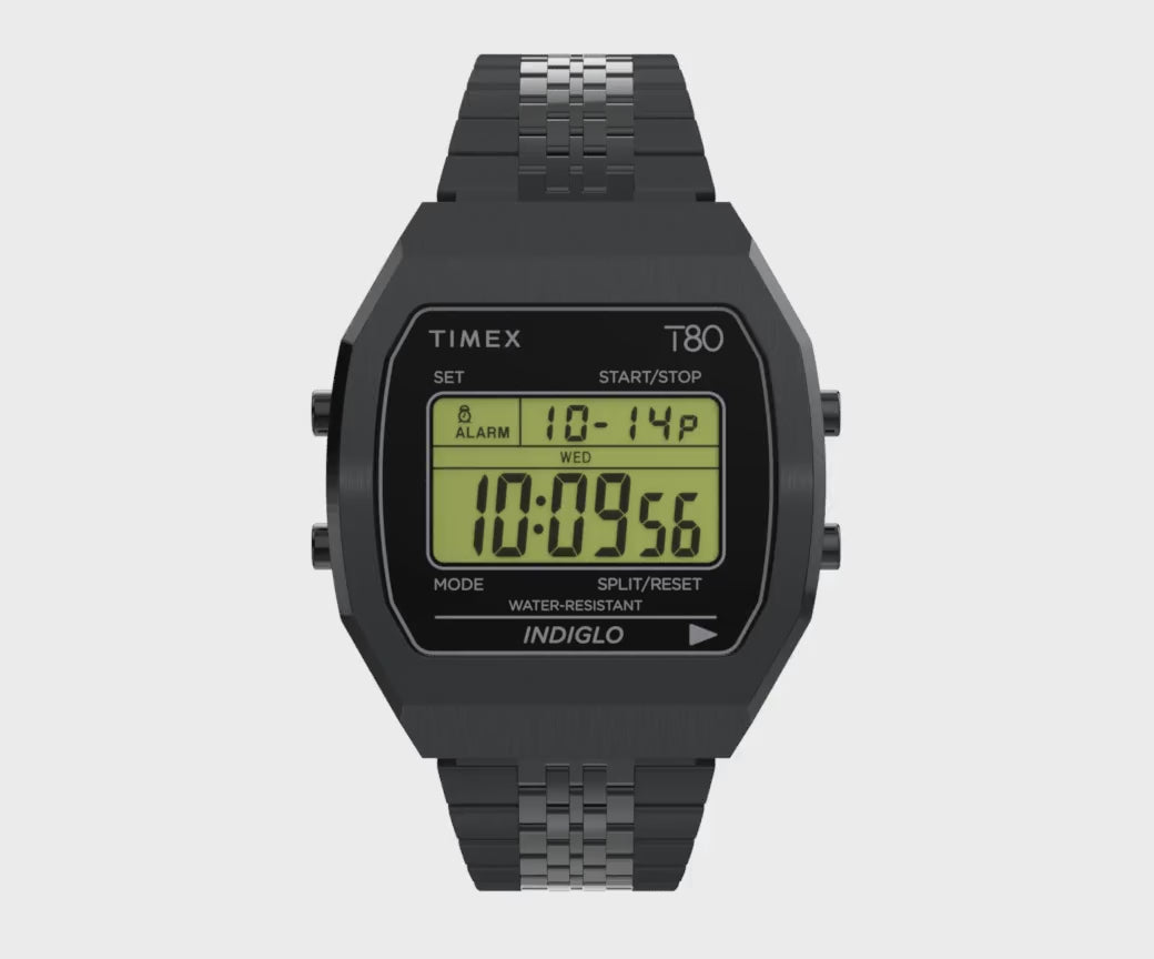 TW2W91600 Reloj Timex T80 de hombre pulsera de metal