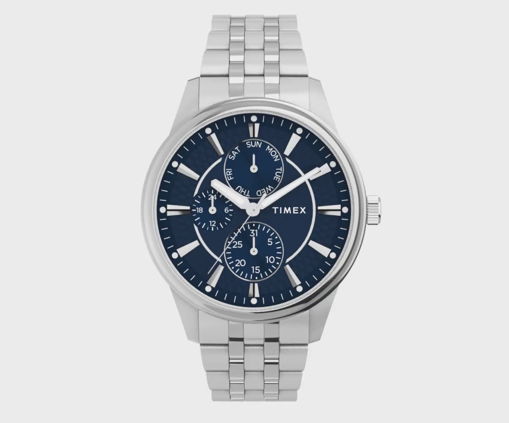 TW2Y21500 Reloj Timex Chicago de hombre correa de metal