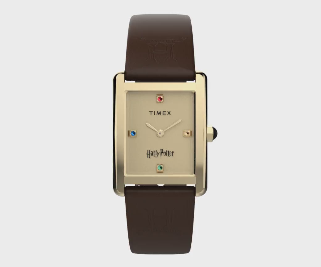 TW2Y75700 Reloj Timex X Harry Potter Hailey Hogwarts de dama banda de piel